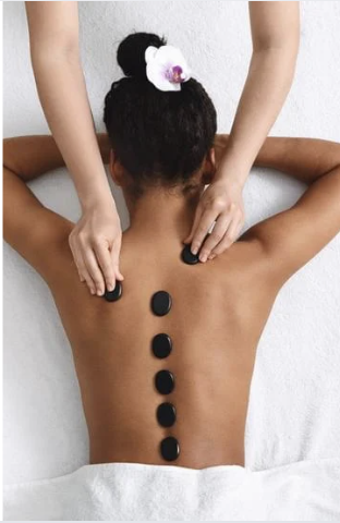 massage aux pierres chaudes